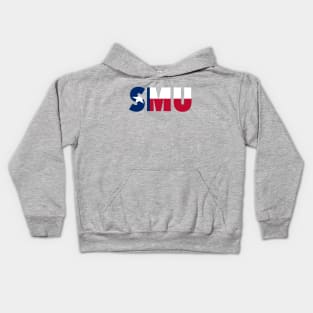 SMU Texas Flag Kids Hoodie